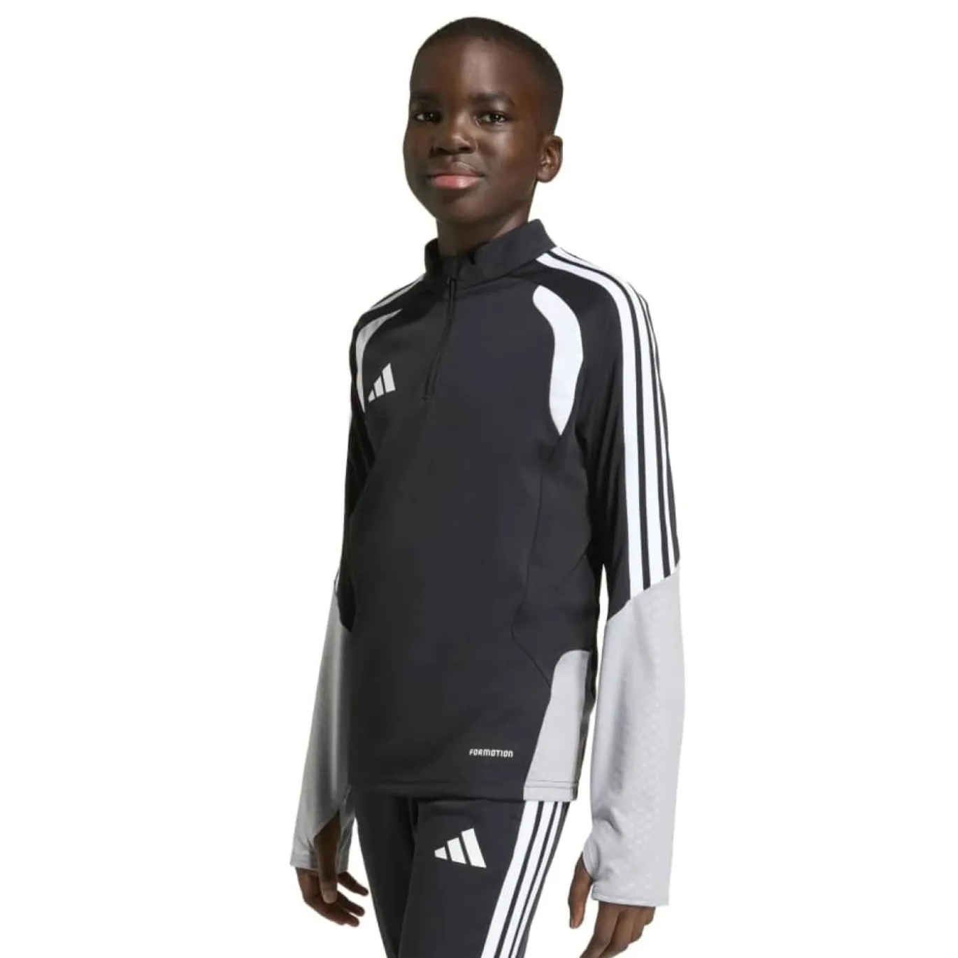 adidas Tiro 26 Competition Trainingstrui Kids Zwart Grijs