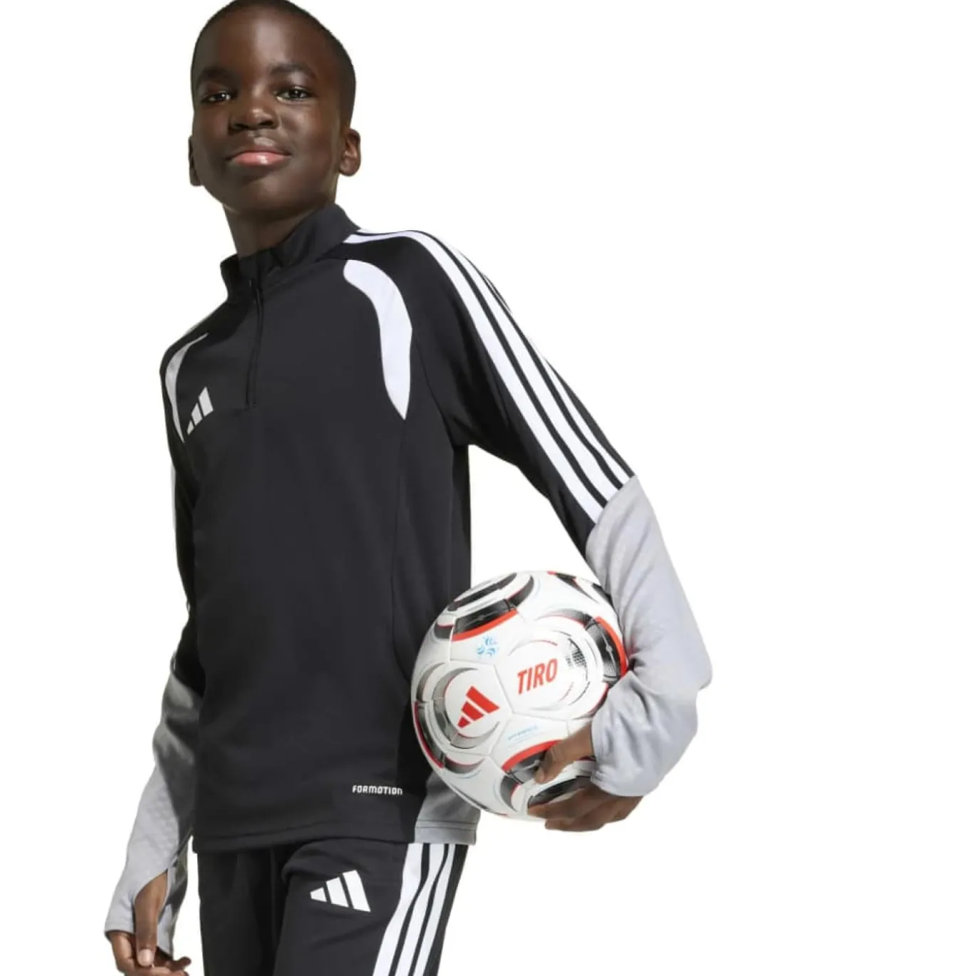 adidas Tiro 26 Competition Trainingstrui Kids Zwart Grijs