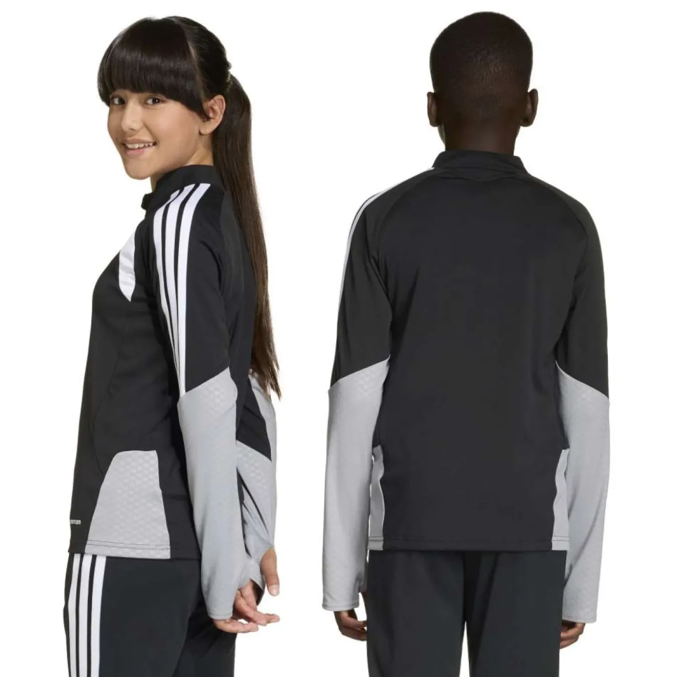 adidas Tiro 26 Competition Trainingstrui Kids Zwart Grijs