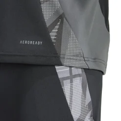 adidas Tiro 24 Competition Trainingstrui 1/4-Zip Zwart Donkergrijs