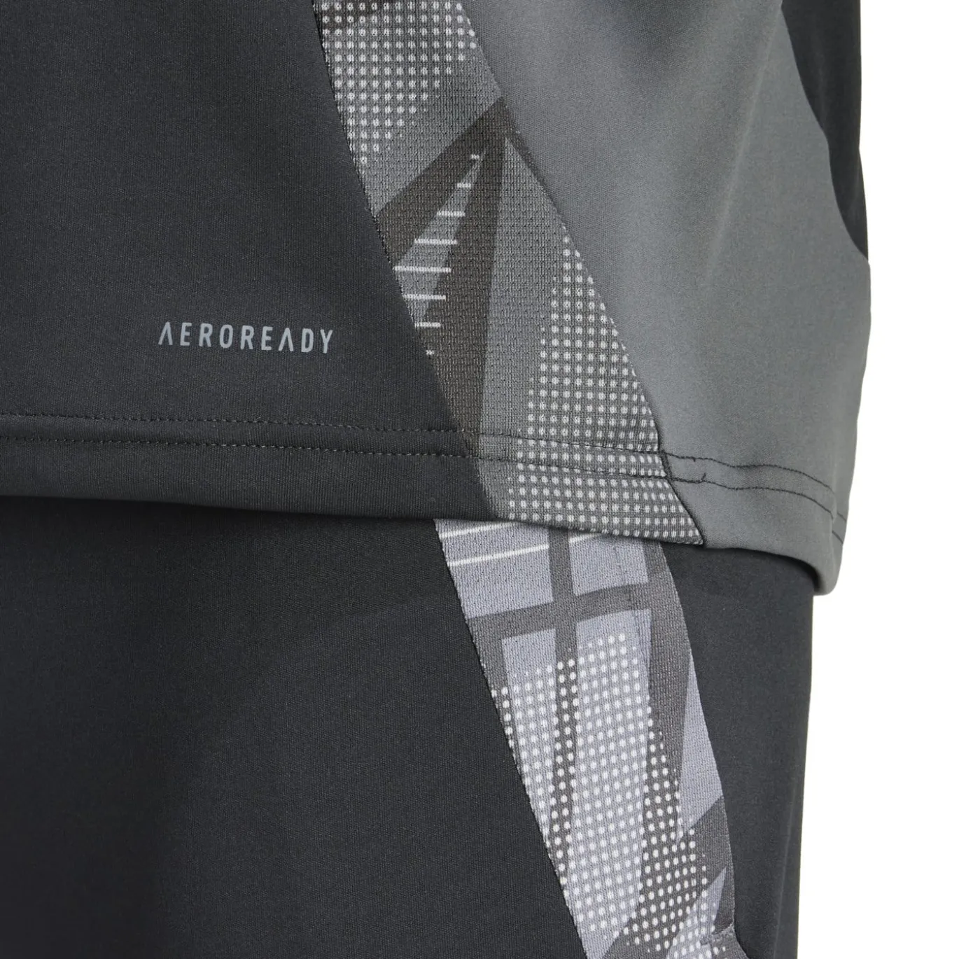 adidas Tiro 24 Competition Trainingstrui 1/4-Zip Zwart Donkergrijs