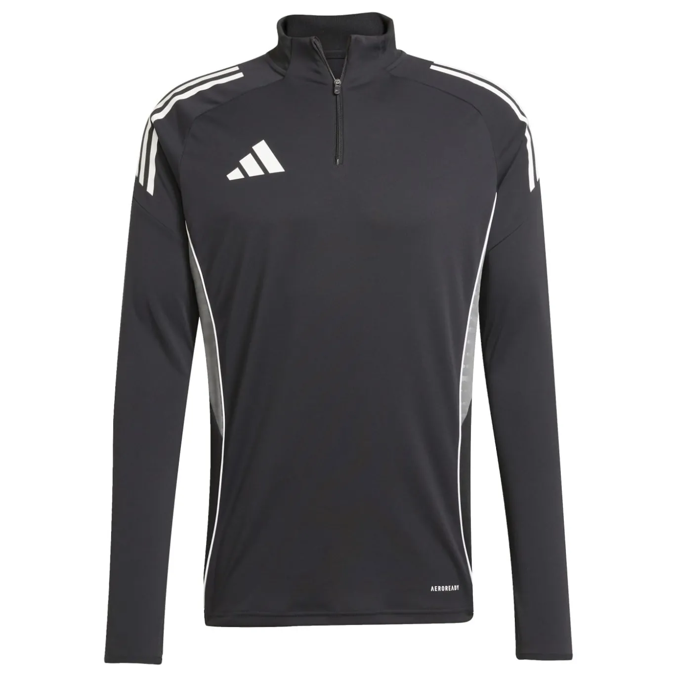 adidas Tiro 25 Competition Trainingstrui 1/4-Zip Zwart Wit Grijs