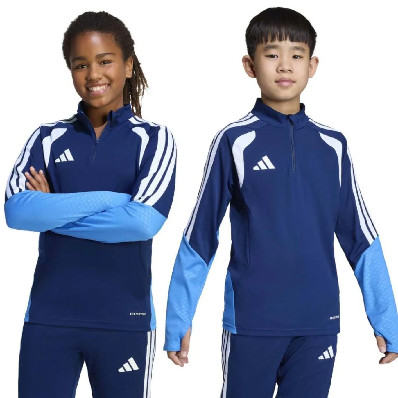 adidas Tiro 26 Competition Trainingstrui Kids Donkerblauw Blauw