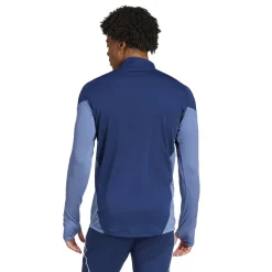 adidas Tiro 25 Competition Trainingstrui 1/4-Zip Donkerblauw Lichtblauw Wit