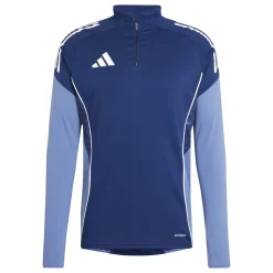 adidas Tiro 25 Competition Trainingstrui 1/4-Zip Donkerblauw Lichtblauw Wit