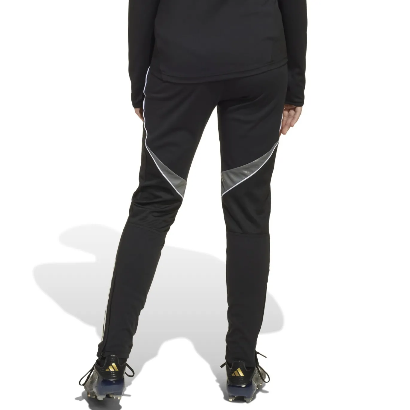 adidas Tiro 25 Competition Trainingsbroek Kids Zwart Wit Grijs