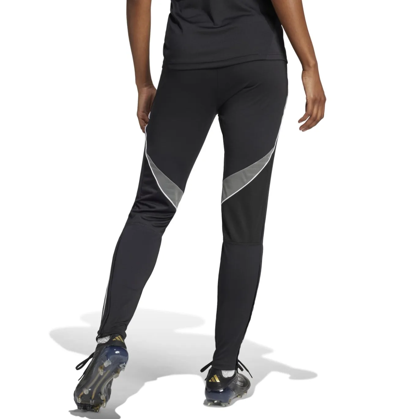 adidas Tiro 25 Competition Trainingsbroek Dames Zwart Wit Grijs