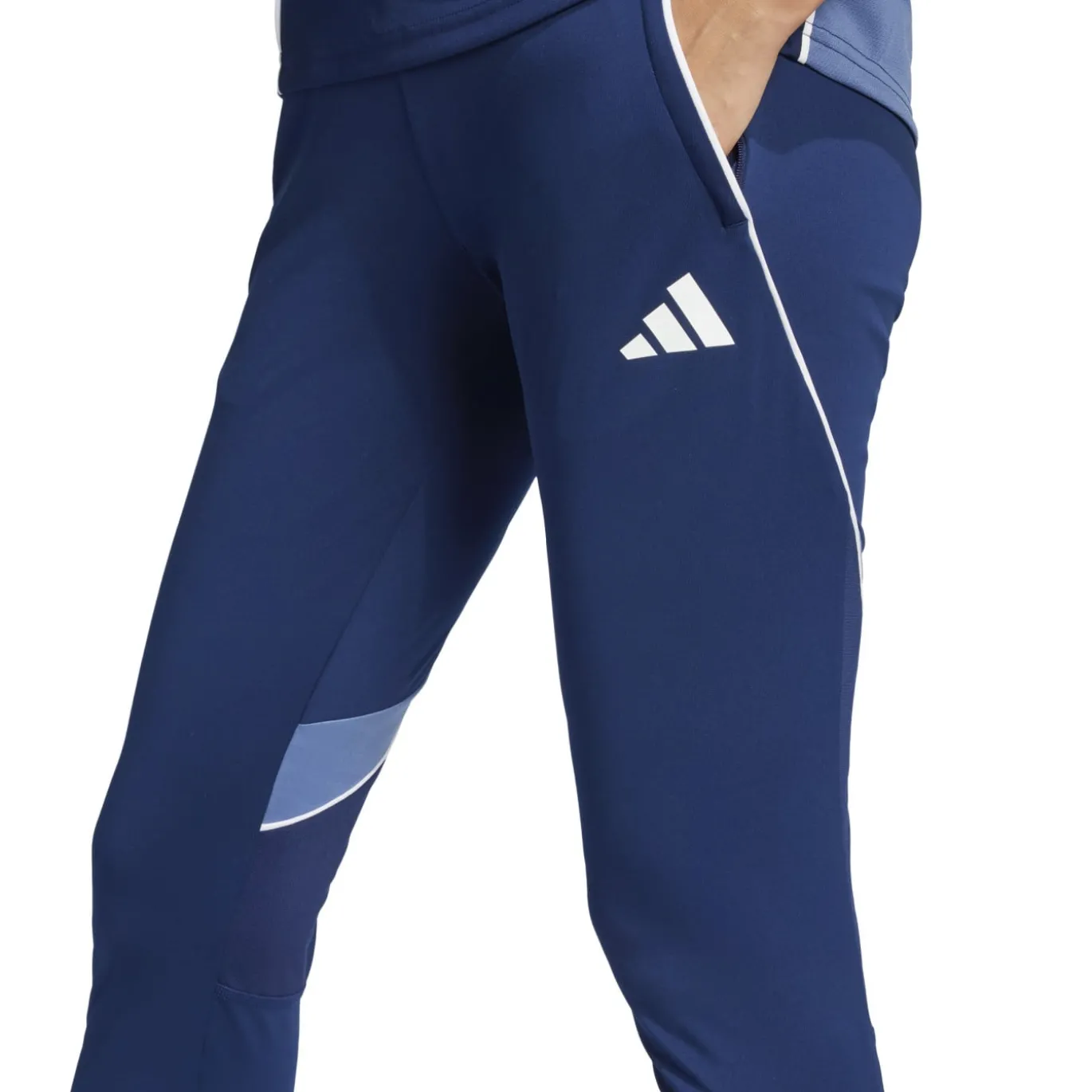 adidas Tiro 25 Competition Trainingsbroek Dames Donkerblauw Lichtblauw Wit