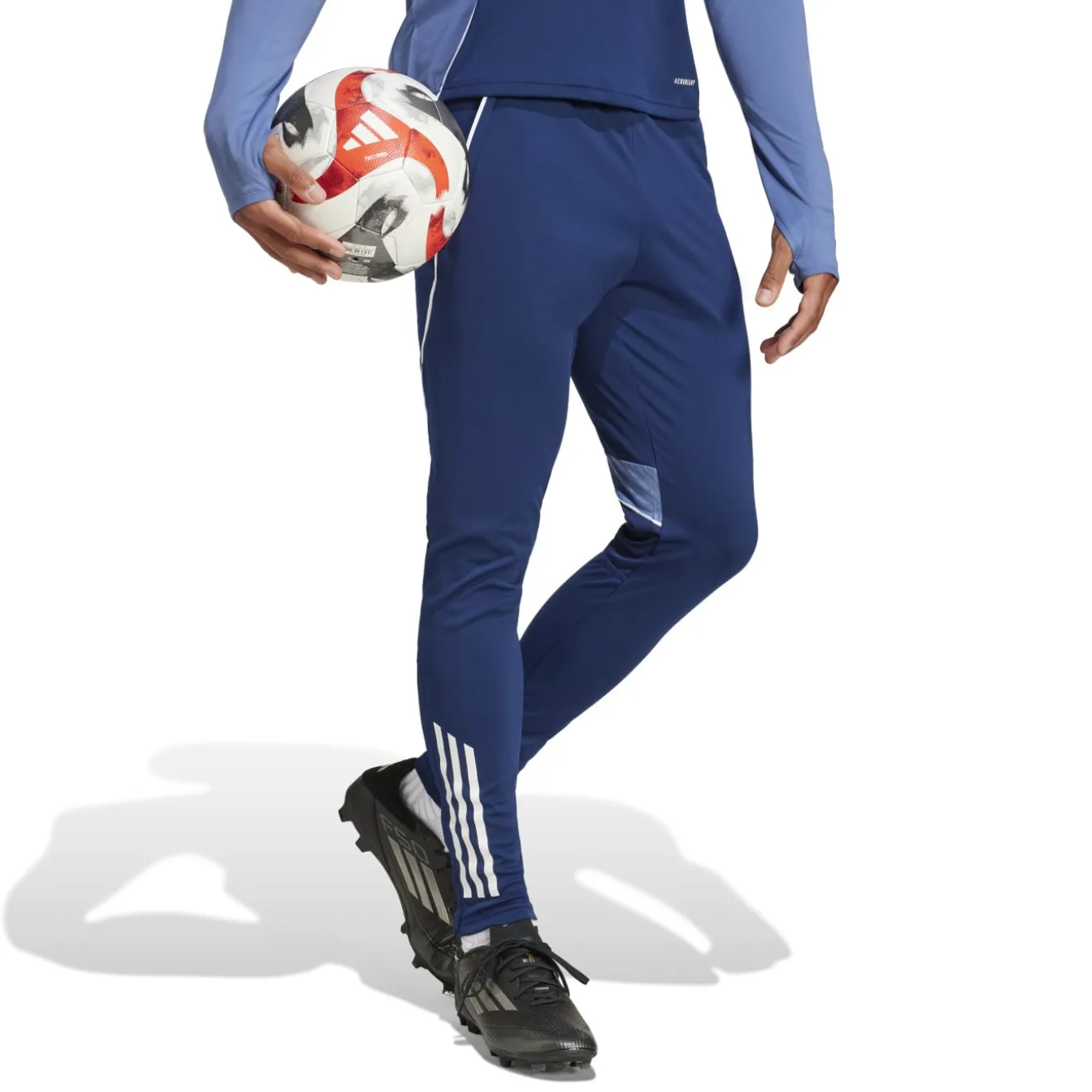 adidas Tiro 25 Competition Trainingsbroek Donkerblauw Lichtblauw Wit