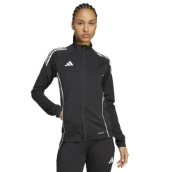 adidas Tiro 25 Competition Trainingspak Full-Zip Dames Zwart Wit Grijs
