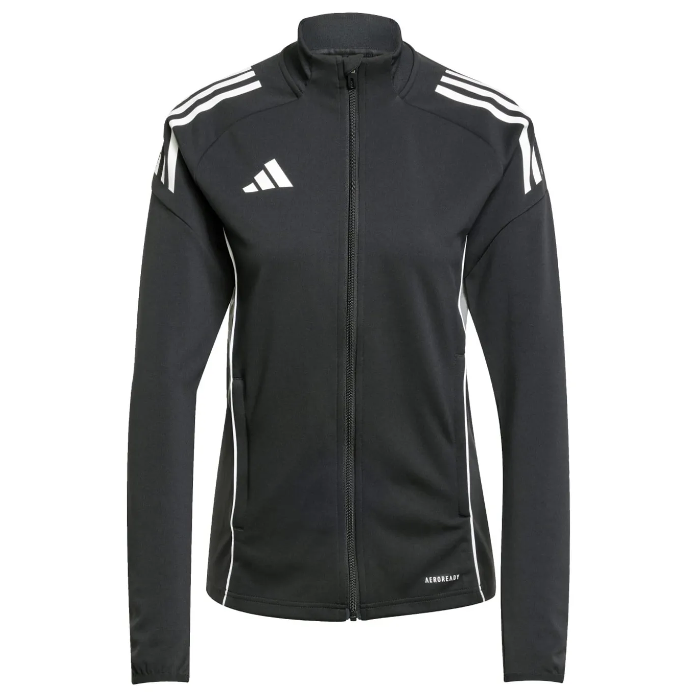 adidas Tiro 25 Competition Trainingspak Full-Zip Dames Zwart Wit Grijs
