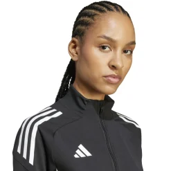 adidas Tiro 25 Competition Trainingspak Full-Zip Dames Zwart Wit Grijs