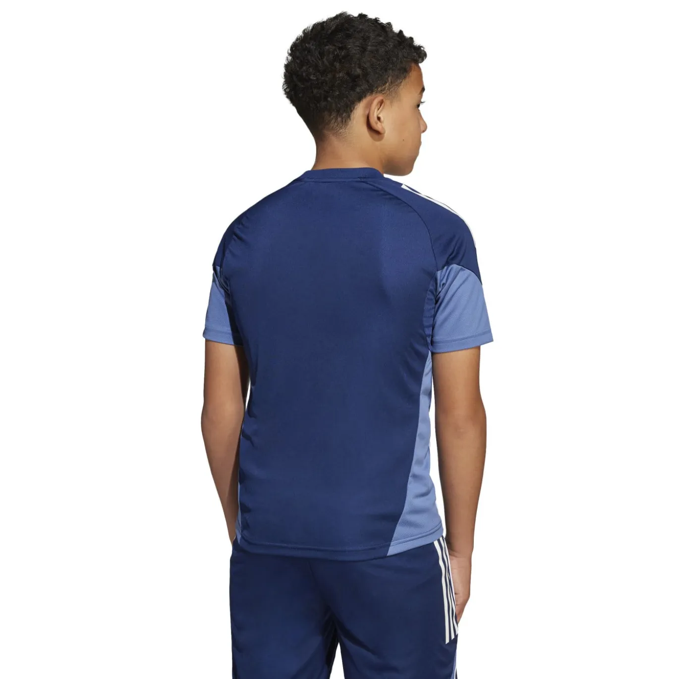 adidas Tiro 25 Competition Trainingsset Kids Donkerblauw Wit