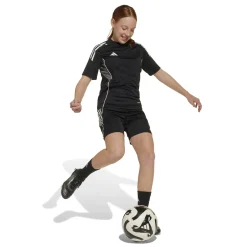 adidas Tiro 25 Competition Trainingsbroekje Kids Zwart Wit Grijs
