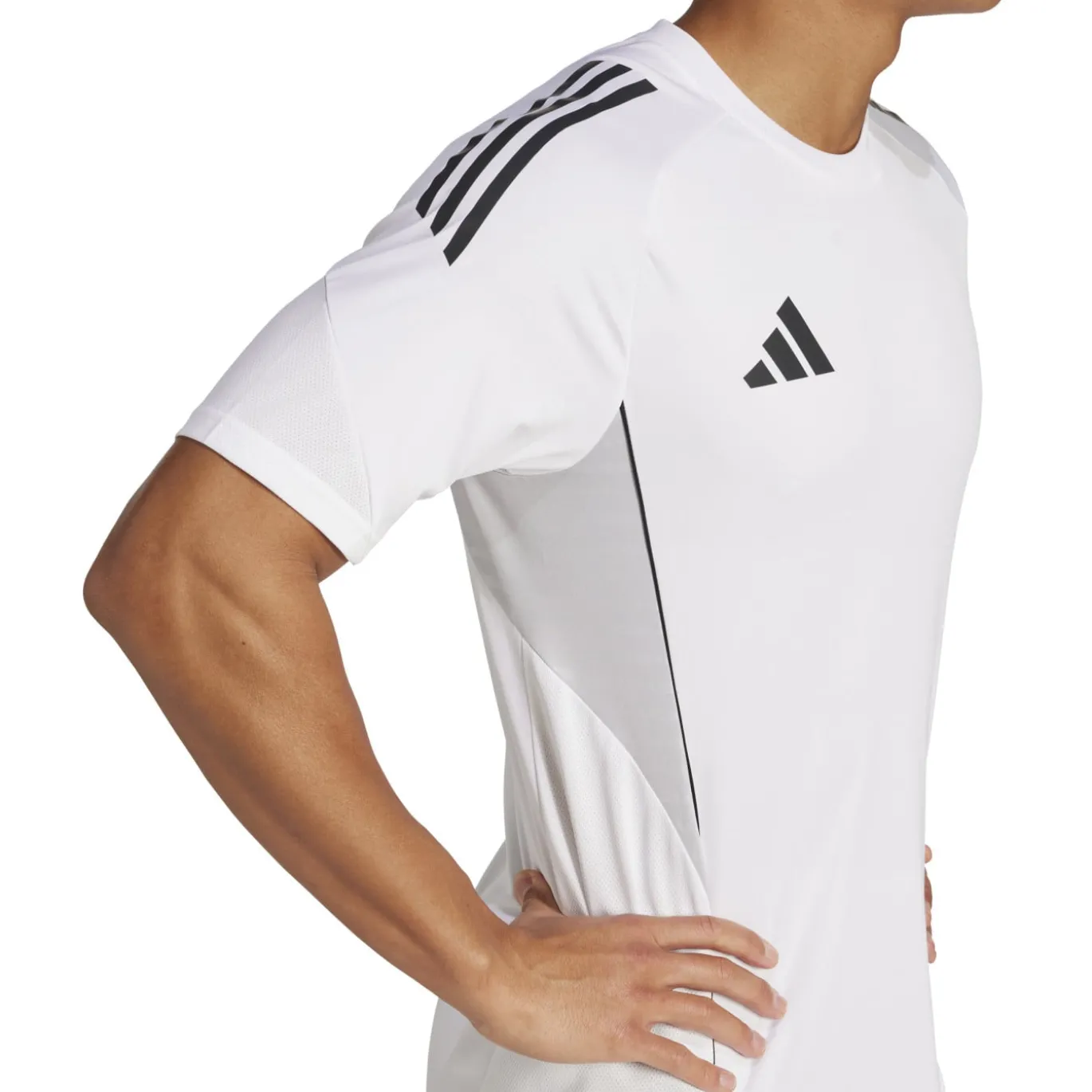 adidas Tiro 25 Competition Trainingsshirt Wit Zwart