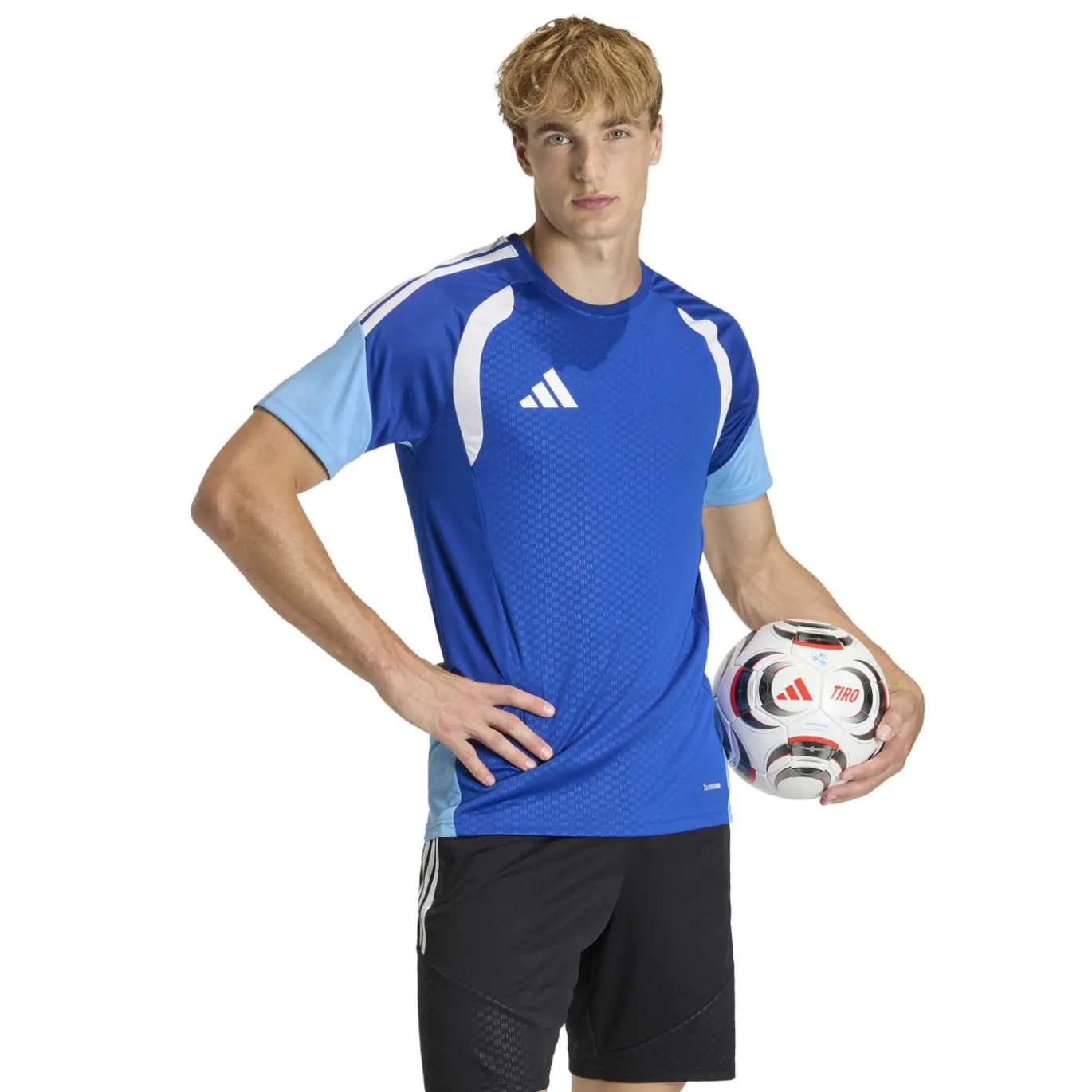 adidas Tiro 26 Competition Trainingsshirt Blauw Wit