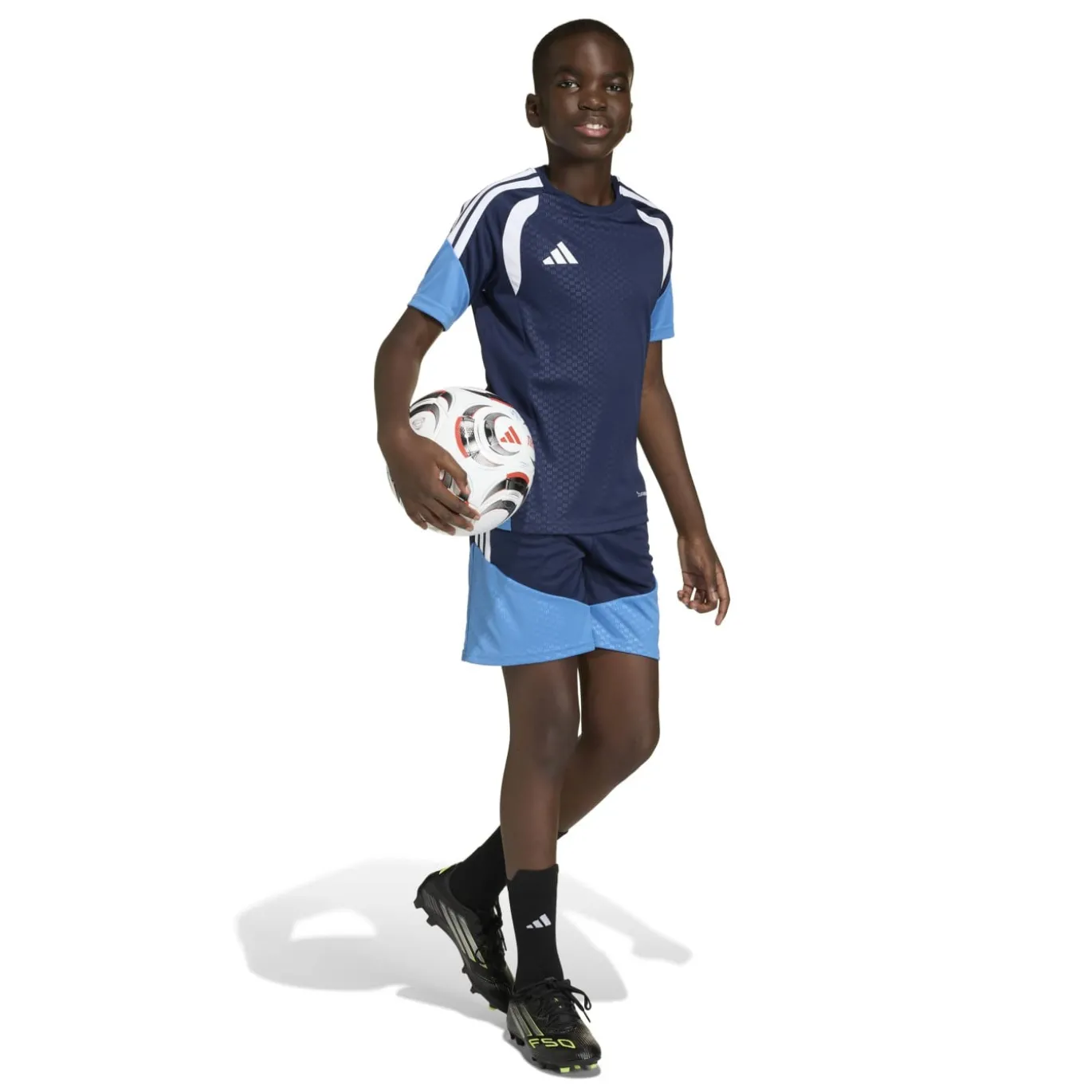adidas Tiro 26 Competition Trainingsshirt Kids Donkerblauw Blauw