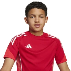 adidas Tiro 25 Competition Trainingsshirt Kids Rood Wit