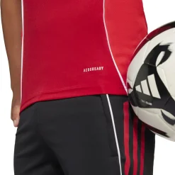 adidas Tiro 25 Competition Trainingsshirt Kids Rood Wit