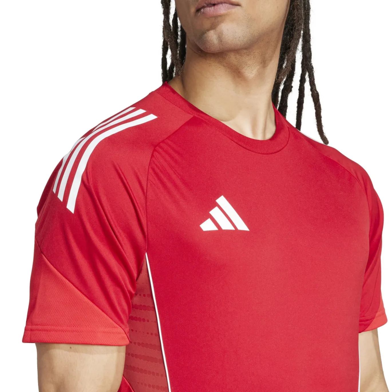 adidas Tiro 25 Competition Trainingsshirt Rood Wit