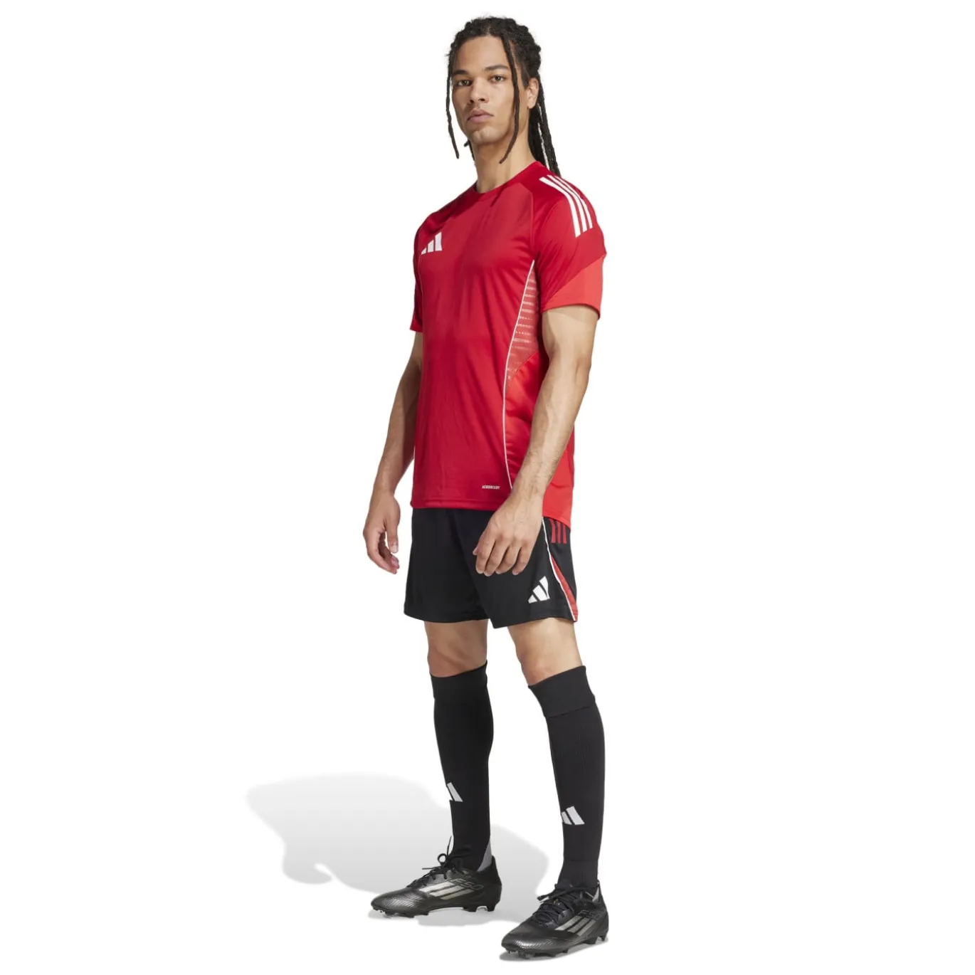 adidas Tiro 25 Competition Trainingsshirt Rood Wit