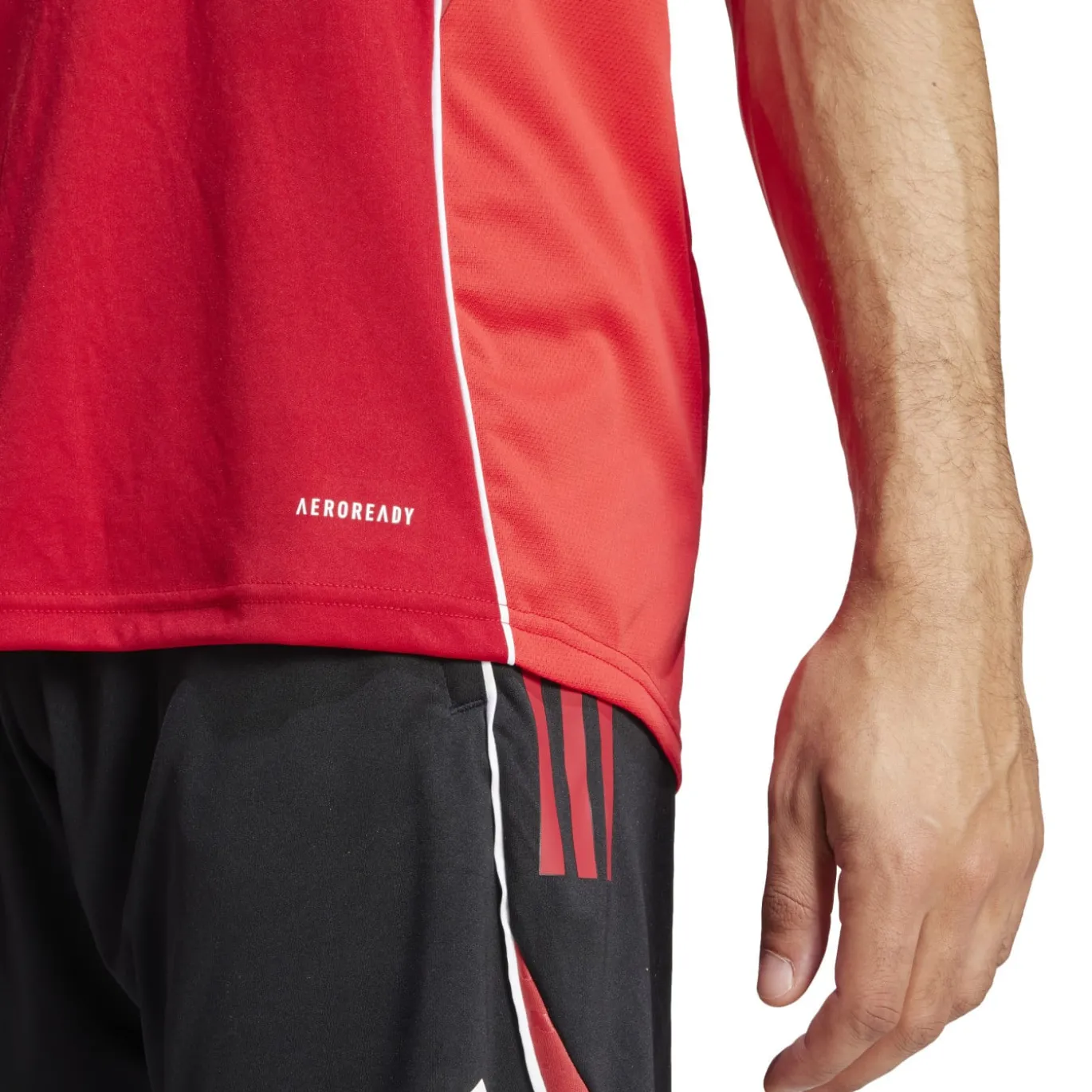 adidas Tiro 25 Competition Trainingsshirt Rood Wit
