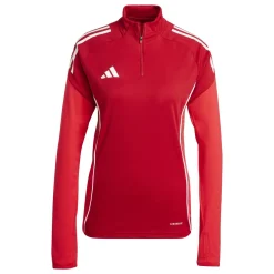 adidas Tiro 25 Competition Trainingspak 1/4-Zip Dames Rood Zwart Grijs