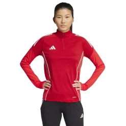 adidas Tiro 25 Competition Trainingspak 1/4-Zip Dames Rood Zwart Grijs