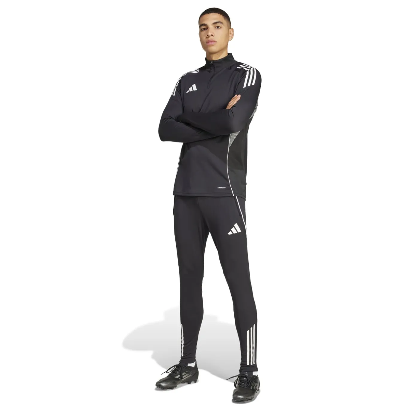 adidas Tiro 25 Competition Trainingspak Full-Zip Rood Zwart Wit