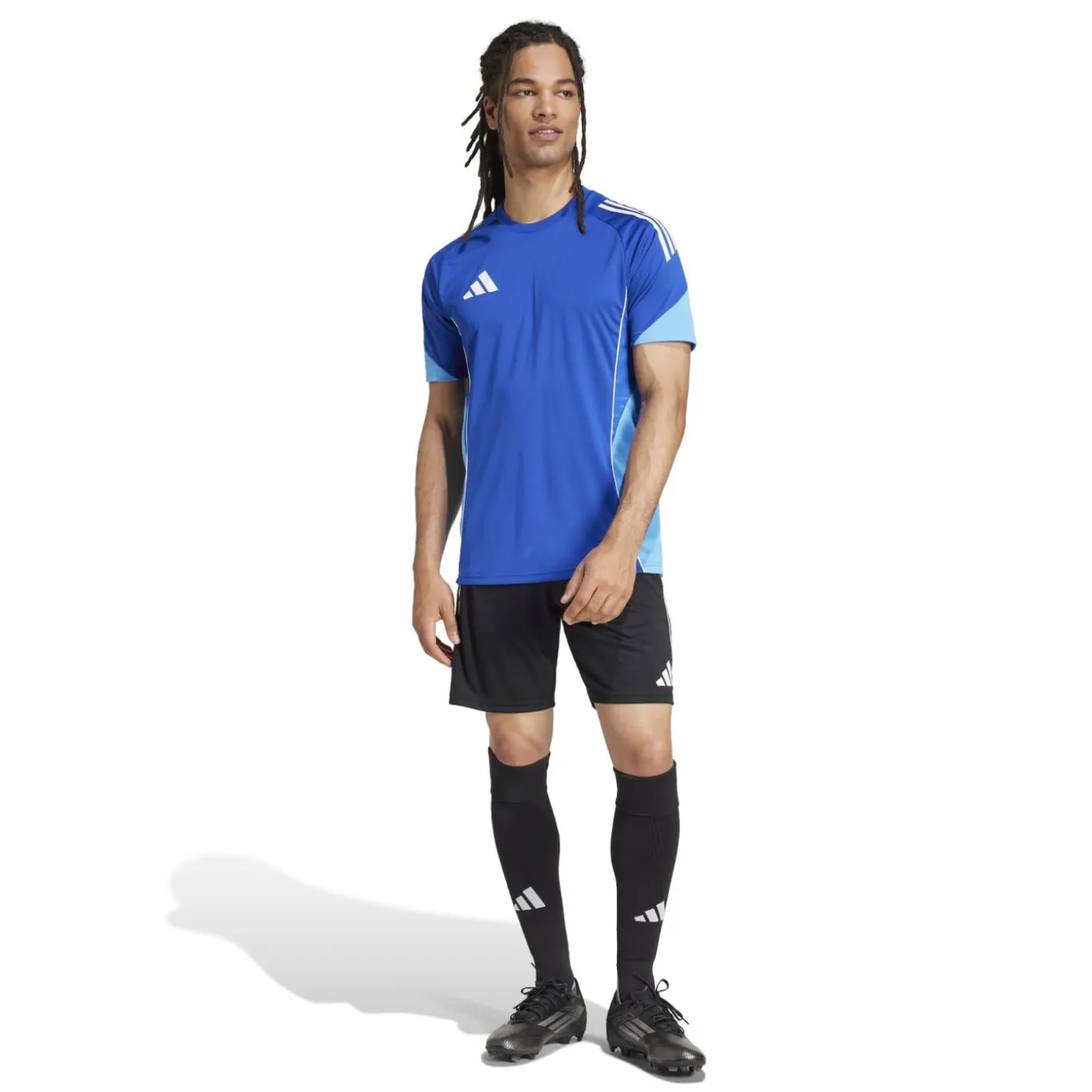 adidas Tiro 25 Competition Trainingsshirt Blauw Lichtblauw Wit