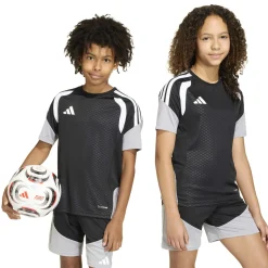 adidas Tiro 26 Competition Trainingsshirt Kids Zwart Grijs