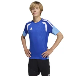 adidas Tiro 26 Competition Trainingsshirt Kids Blauw Wit