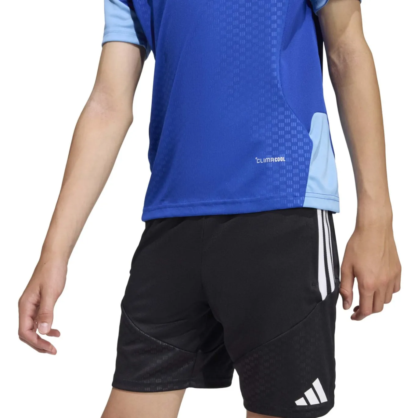 adidas Tiro 26 Competition Trainingsshirt Kids Blauw Wit