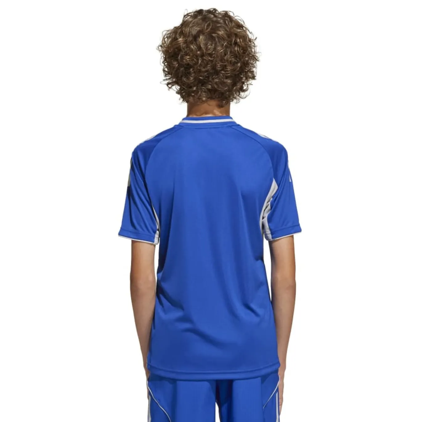 adidas Tiro 25 Competition Voetbalshirt Kids Blauw Wit