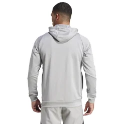 adidas Tiro 24 Hooded Trainingspak 1/4-Zip Grijs Wit