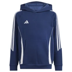 adidas Tiro 24 Hoodie Kids Donkerblauw Wit