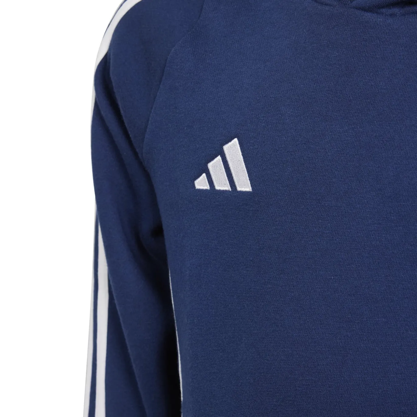 adidas Tiro 24 Hoodie Kids Donkerblauw Wit