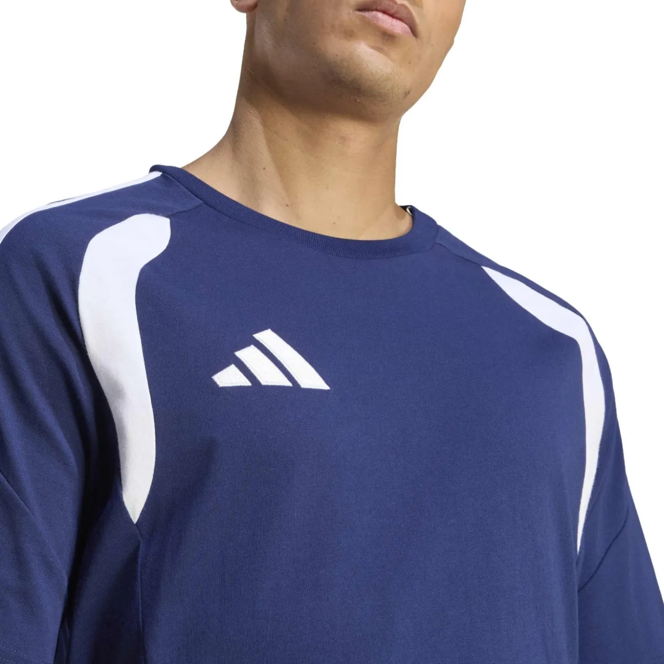 adidas Tiro 26 League Casual T-Shirt Donkerblauw Wit