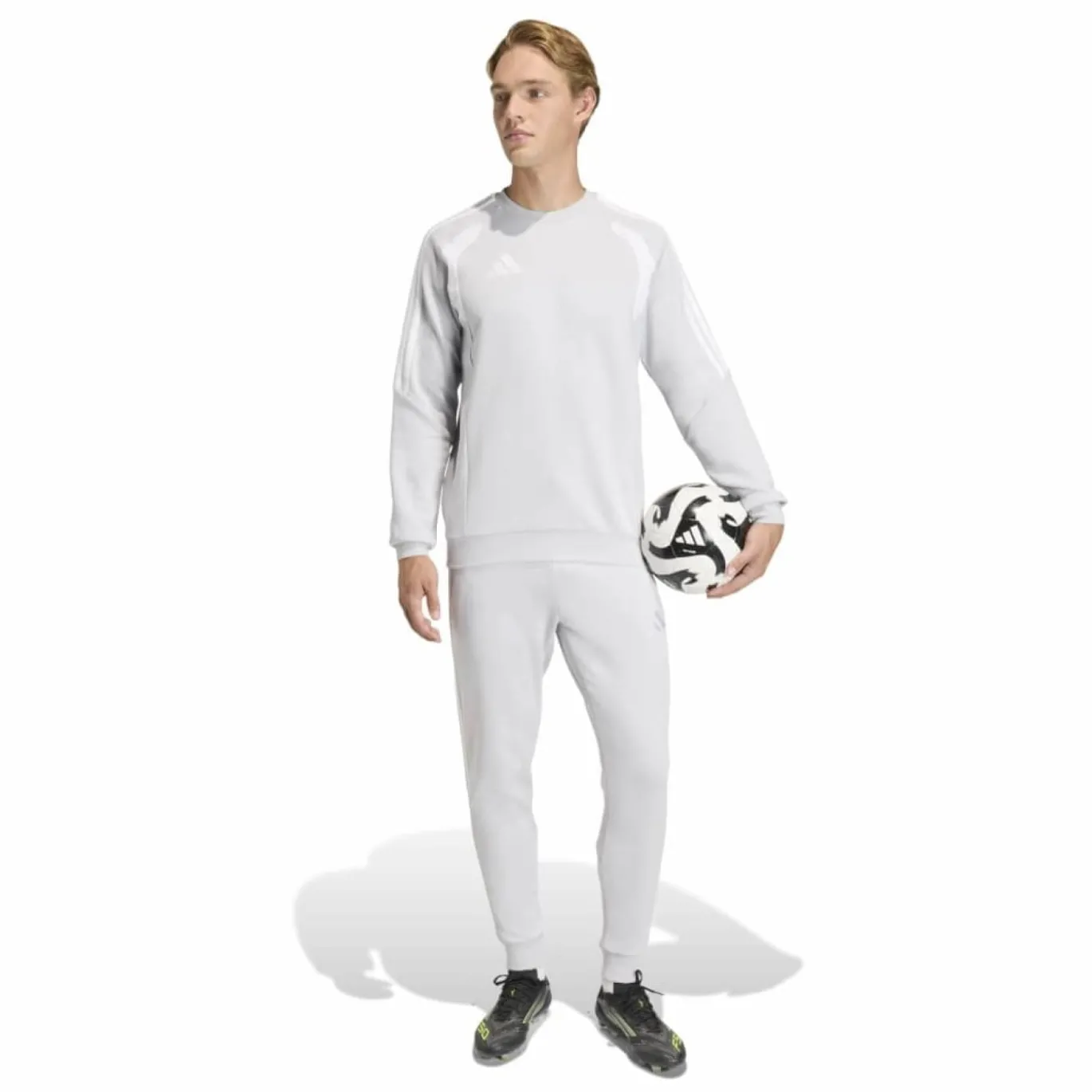 adidas Tiro 26 League Crew Sweater Joggingpak Grijs Wit