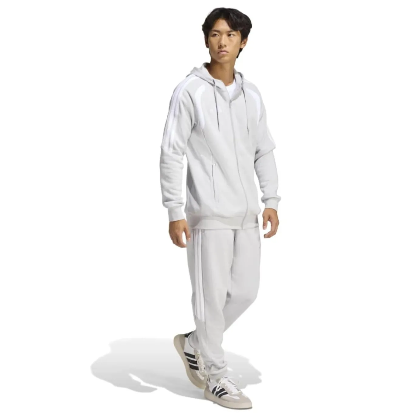 adidas Tiro 26 League Joggingpak Full-Zip Vest Grijs Wit
