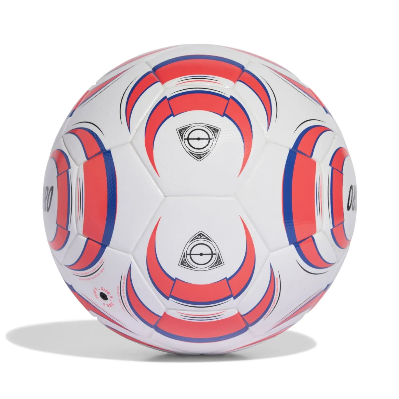 adidas Tiro League J290 Voetbal Maat 3-4-5 Wit Felrood Blauw Zwart