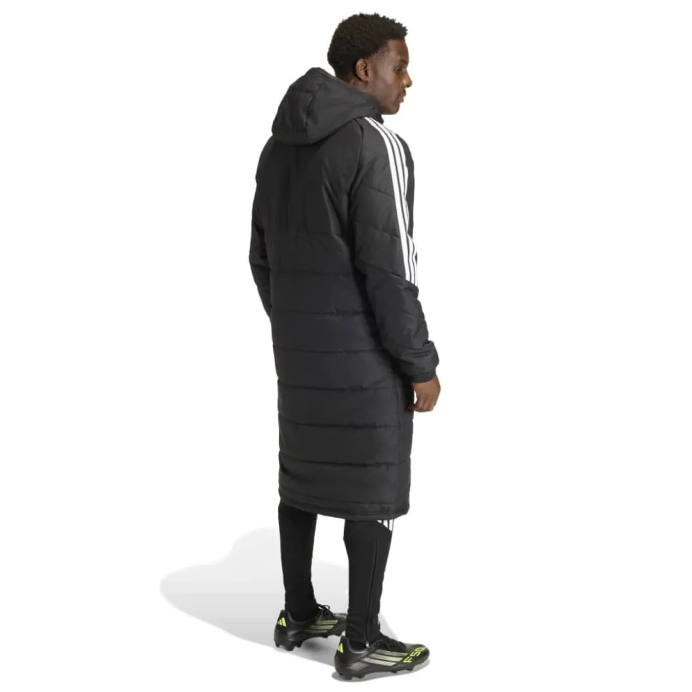 adidas Tiro 26 League Lange Winterjas Zwart Wit