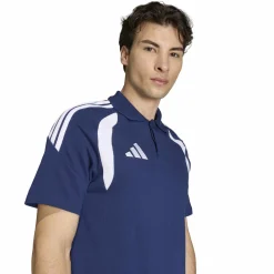 adidas Tiro 26 League Polo Donkerblauw Wit