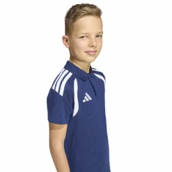 adidas Tiro 26 League Polo Kids Donkerblauw Wit