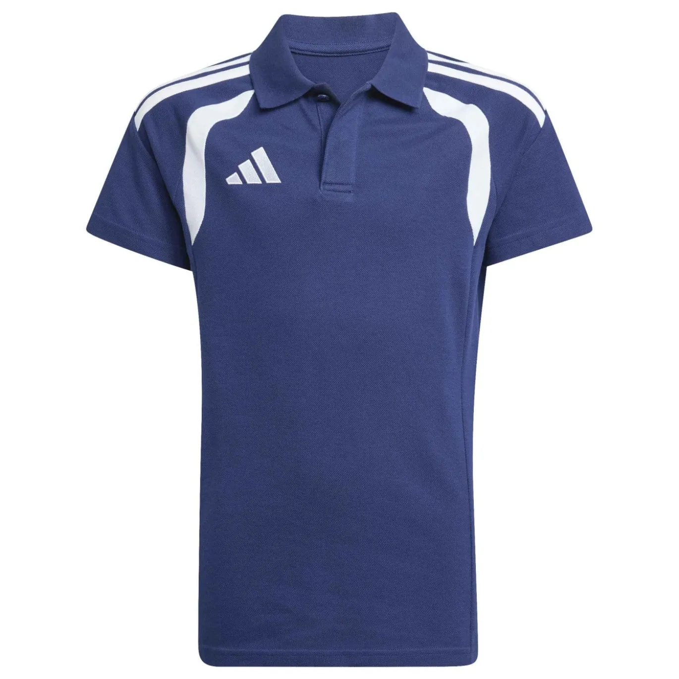adidas Tiro 26 League Polo Kids Donkerblauw Wit
