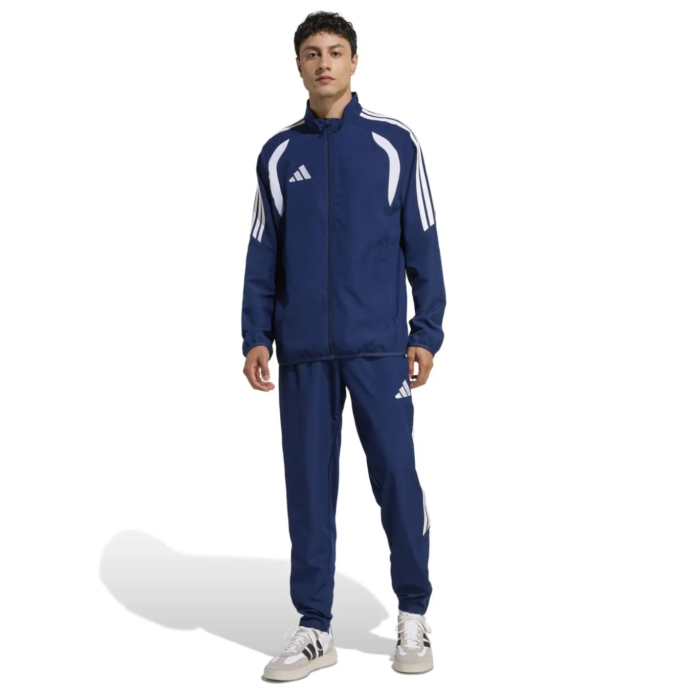 adidas Tiro 26 League Presentatiebroek Donkerblauw Wit