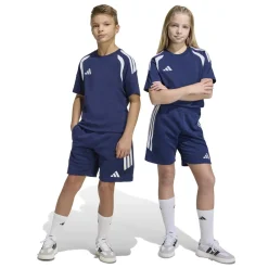 adidas Tiro 26 League Sweat Trainingsbroekje Kids Donkerblauw Wit