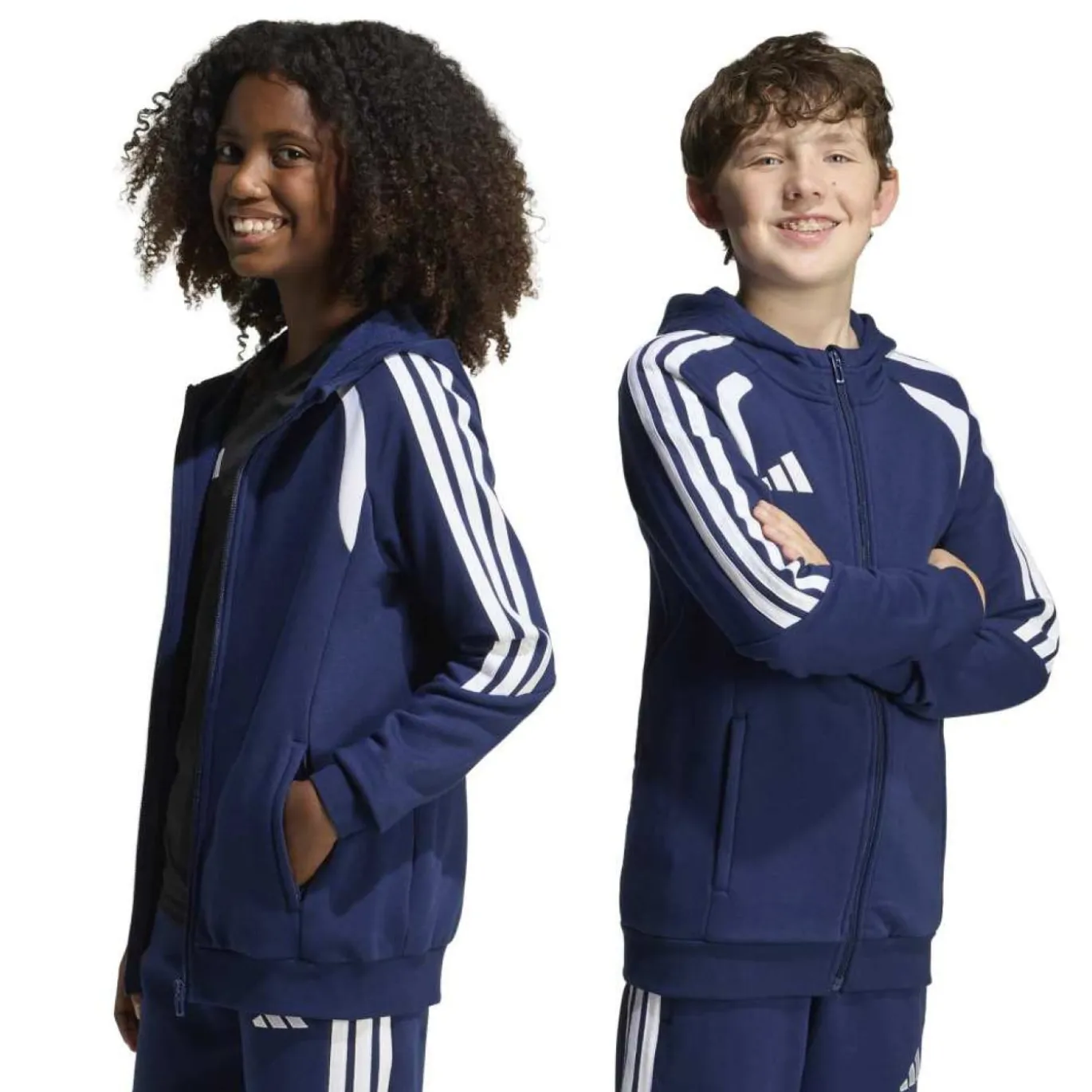 adidas Tiro 26 League Sweat Vest Kids Donkerblauw Wit