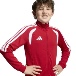 adidas Tiro 26 League Trainingspak Full-Zip Kids Rood Zwart