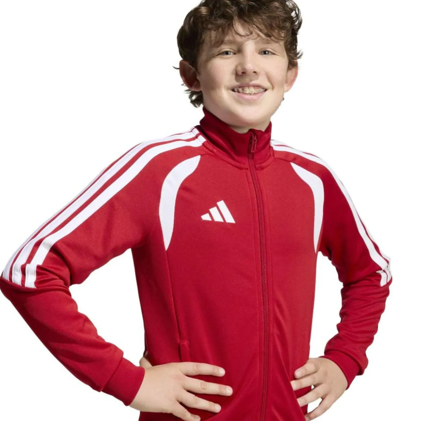 adidas Tiro 26 League Trainingspak Full-Zip Kids Rood Zwart